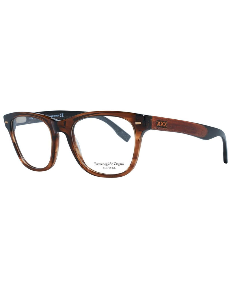 Zegna Couture Men's Brown Optical Frames - One Size - NuSea