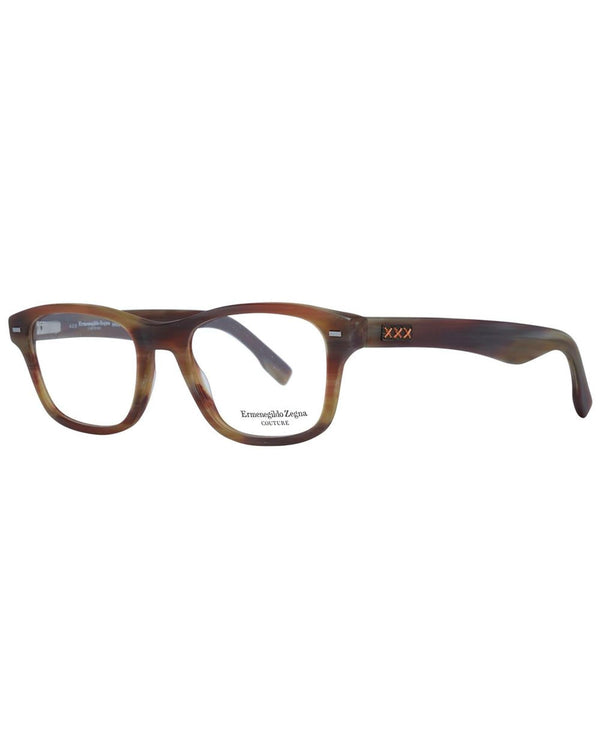 Zegna Couture Men's Brown Optical Frames - One Size - NuSea