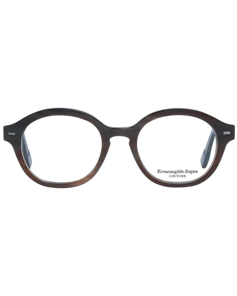 Zegna Couture Men's Brown Optical Frames - One Size - NuSea