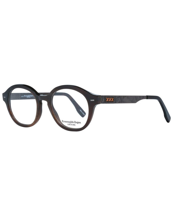 Zegna Couture Men's Brown Optical Frames - One Size - NuSea