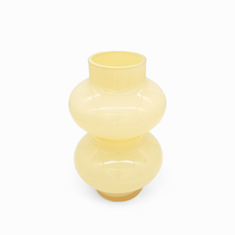 Zucca Glass Vase Grey - NuSea