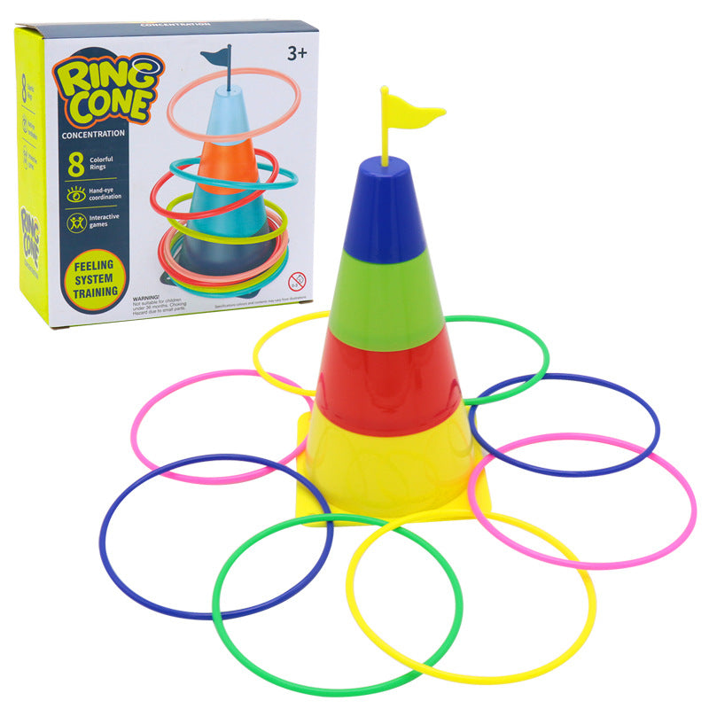 Kids Outdoor Sport Toys Funny Ring Toss Game Home Educational Toys - NuSea