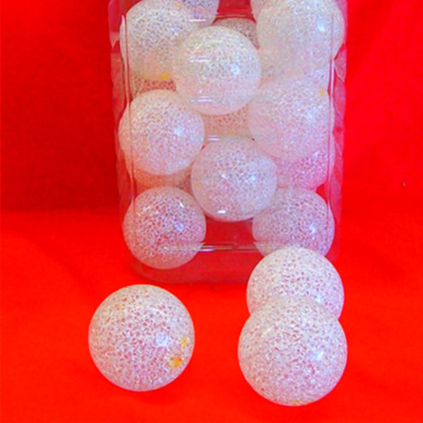 6x Glitter snow balls - NuSea