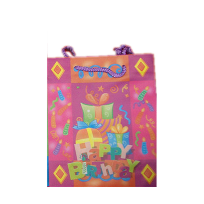 6 PCs of Birthday gift bags-small - NuSea