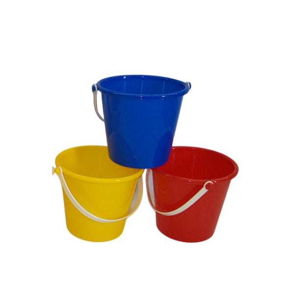 6x Plastic sand bucket small - NuSea