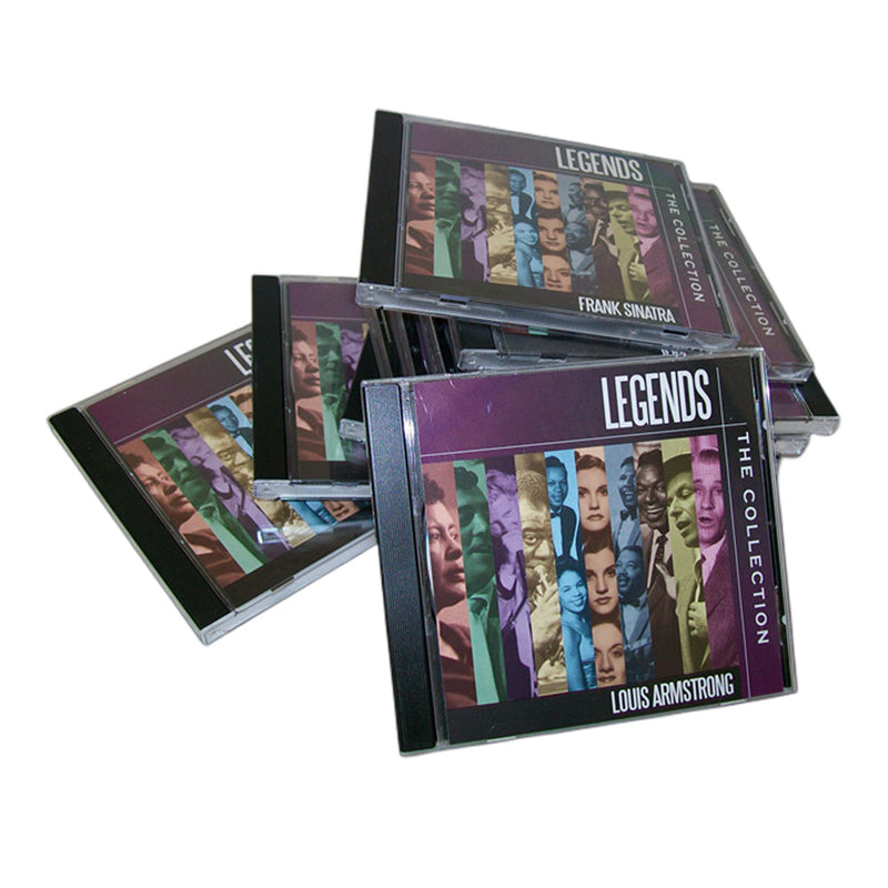 10x CD collections-legends assorted - NuSea