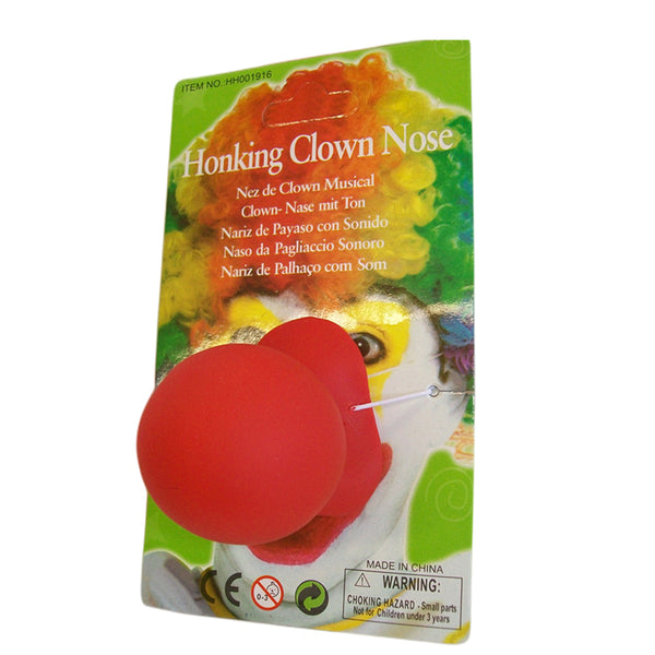 4x Rubber honking clown nose - NuSea