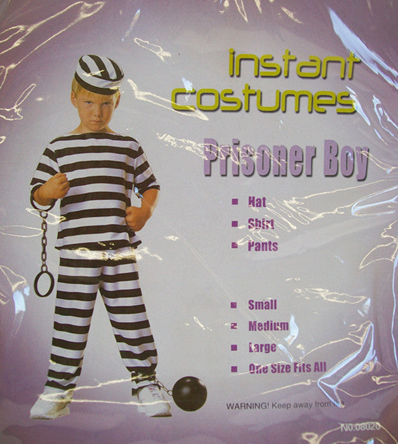 BOYS COSTUME PRISONER BOY - NuSea