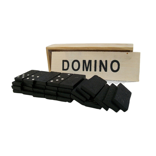 4 sets of wooden dominos - NuSea