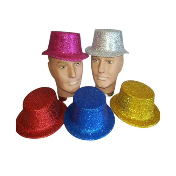 4x Glitter boater hat - NuSea