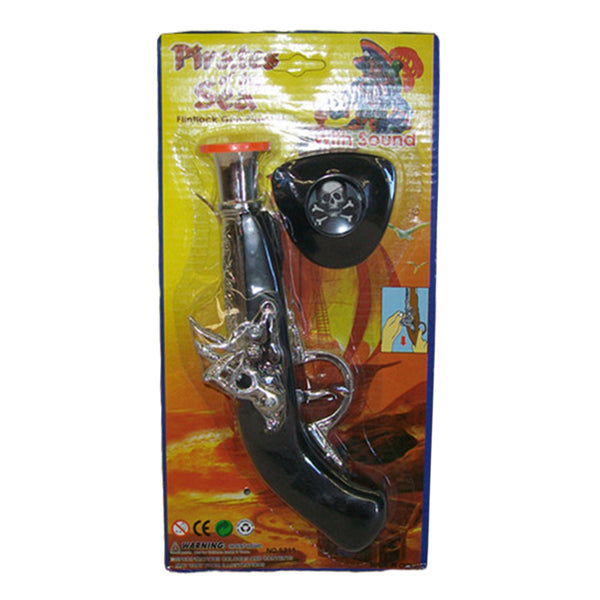 2x Toy Pirate gun & eyepatch sets - NuSea