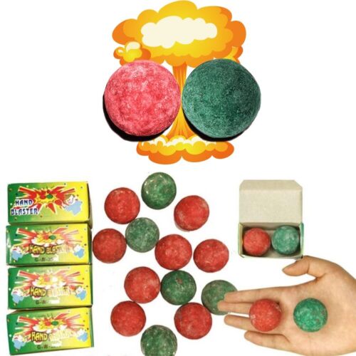 4 packs of HAND BLASTER-Spark Ball Popping Blaster Ball Board Cannon Pop-on-Bump. - NuSea