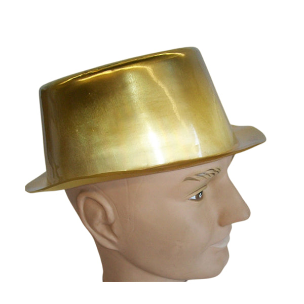 6x Gold metallic top hat - NuSea