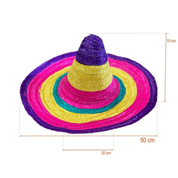 2x Large Mexican straw hat - NuSea