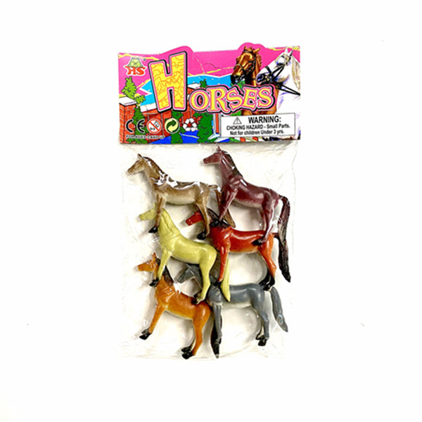 6Pcs Small horses in bag - NuSea