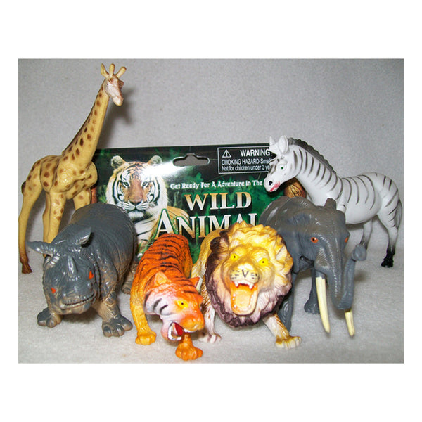 Assorted jungle animals in bag - NuSea