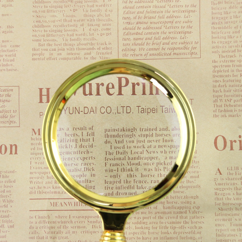 90mm Magnifying Glass with Handle 10X - NuSea