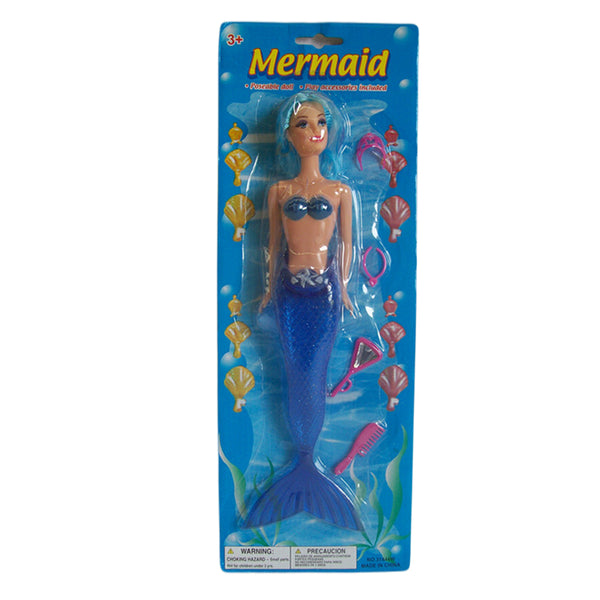 2x Mermaid doll on card - NuSea