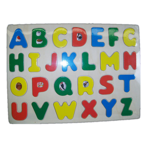 wooden alphabet puzzles - NuSea